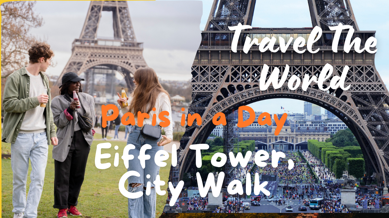 Paris in a Day: Louvre, Eiffel Tower, City Walk & Cruise
